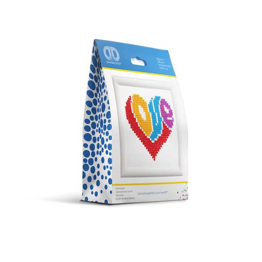 Diamond Dotz® LOVE Diamond Painting Artwork Kit with Frame
